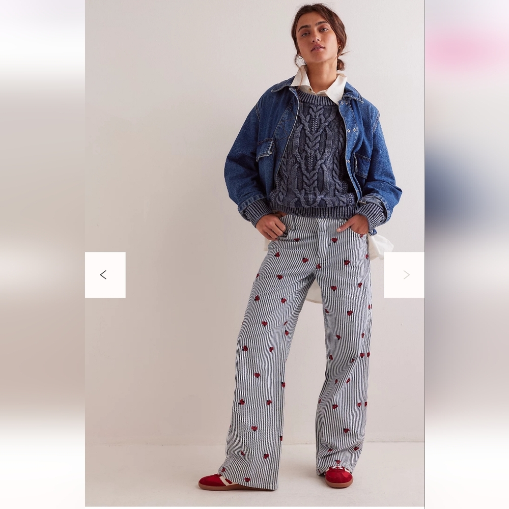 We The Free Bugged Out Straight Leg Denim Jeans